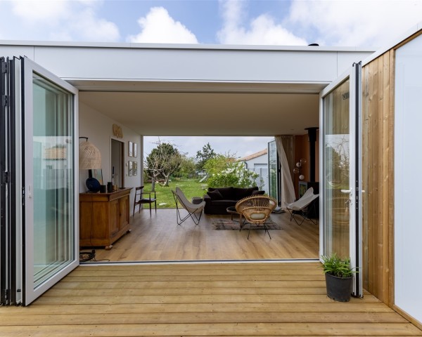 SB Architectes Vendée - Rénovation et extension d'une maison