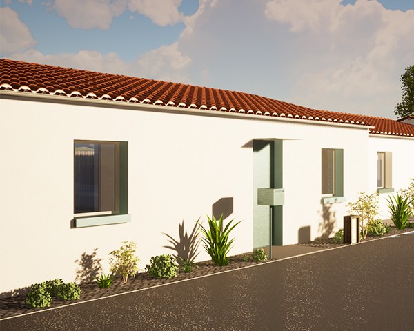 SB Architectes Vendée - Construction de 3 logements MAD