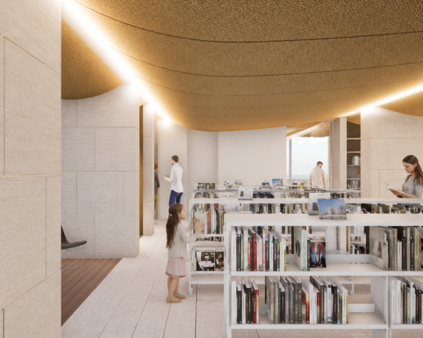SB Architectes Vendée - Construction d'une médiathèque, tête de réseau à Angles (85)