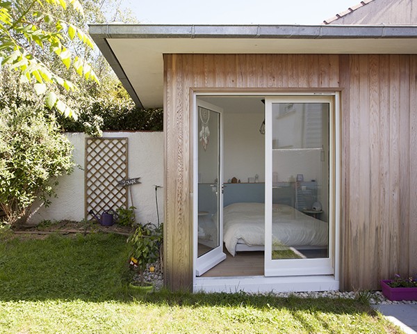 SB Architectes Vendée - Extension d'une maison 